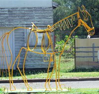 Augathella Wrought Iron Sculptures - Surfers Paradise Gold Coast