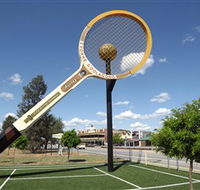 Barellans Big Tennis Racquet - Surfers Paradise Gold Coast