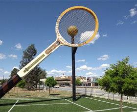 Barellans Big Tennis Racquet - Surfers Paradise Gold Coast 0