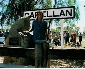 Barellans Big Tennis Racquet - Surfers Paradise Gold Coast 1