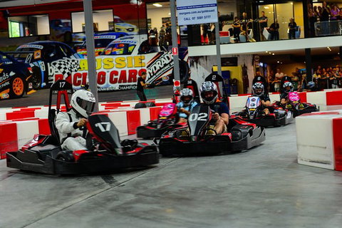 Indoor Go-Kart Racing At Game Over On The Gold Coast - Surfers Paradise Gold Coast 1