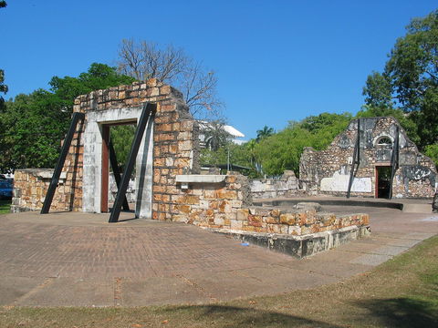 Town Hall Ruins, Darwin - Surfers Paradise Gold Coast 1