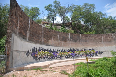 Remnant No 6 Oil Tank Wall - Surfers Paradise Gold Coast 0