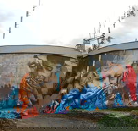 Willans Hill Water Tower Mural - Surfers Paradise Gold Coast