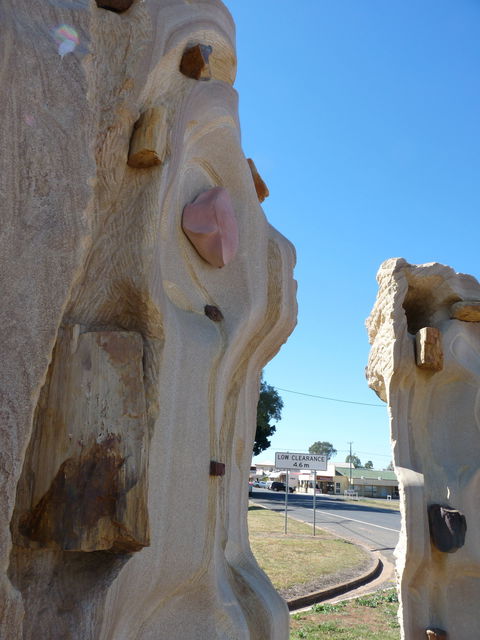 Fossilised Forrest Sculptures - Surfers Paradise Gold Coast 2