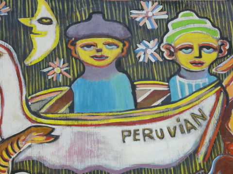 The Painting Of Life By Mirka Mora - Surfers Paradise Gold Coast 1