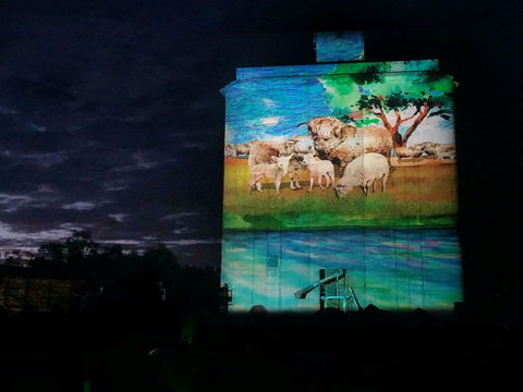 Quorn Silo Light Show - Surfers Paradise Gold Coast 0