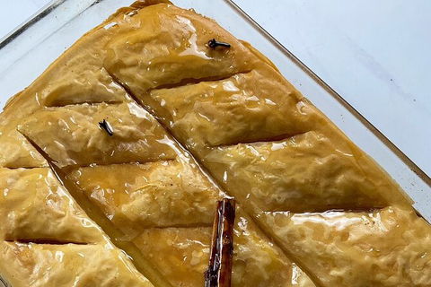 ONLINE CLASS Greek Galaktoboureko Cooking Class Melbourne - Surfers Paradise Gold Coast 4