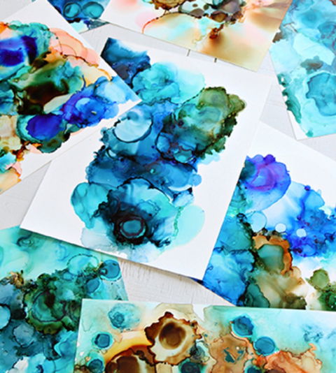 Alcohol Ink Art Class - Surfers Paradise Gold Coast 0