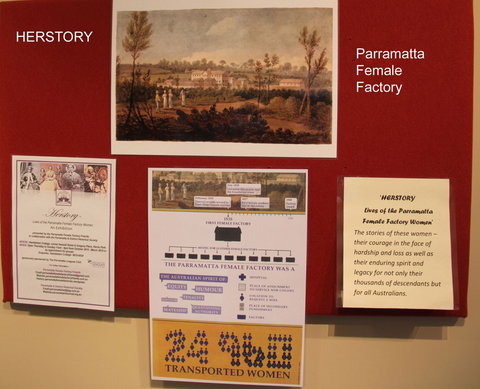 Convict Ladies Of The Female Factory  Exhibition At Lucas Gallery - Surfers Paradise Gold Coast 1