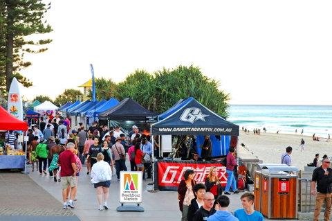 Surfers Paradise Beachfront Markets - Surfers Paradise Gold Coast 1