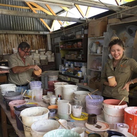 Introductory Pottery Glazing Class - Surfers Paradise Gold Coast 0