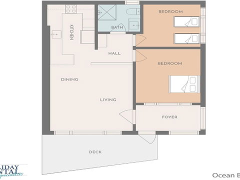 Ocean Blue Apartment Two Oceanfront Apartment - Surfers Paradise Gold Coast 5