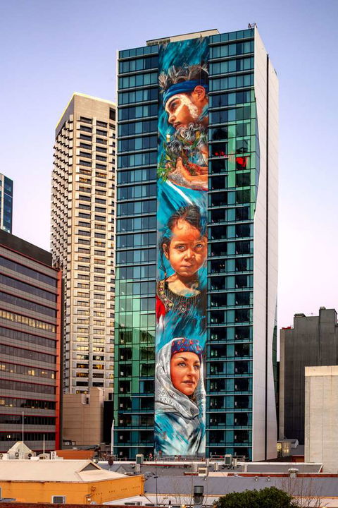 Art Series - The Adnate - Surfers Paradise Gold Coast 1