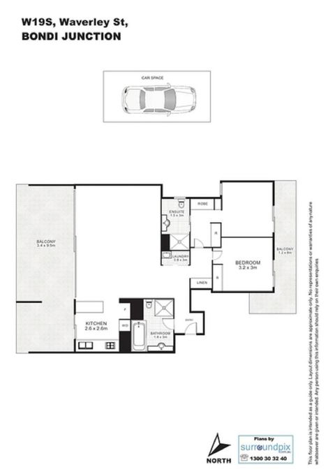 The Junction Palais - Modern And Spacious 2BR Bondi Junction Apartment Close To Everything - Surfers Paradise Gold Coast 5