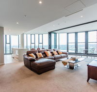 180 water view three bedroom wooden furniture - Surfers Paradise Gold Coast