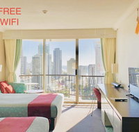 High Floor Twin Share with Ocean View at Surfers Paradise - Hotel Studio - Surfers Paradise Gold Coast