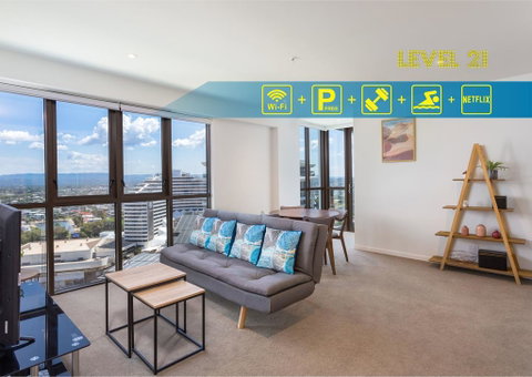High-End Stylish Apartment By Hostrelax GCBBW1P1 - Surfers Paradise Gold Coast 0