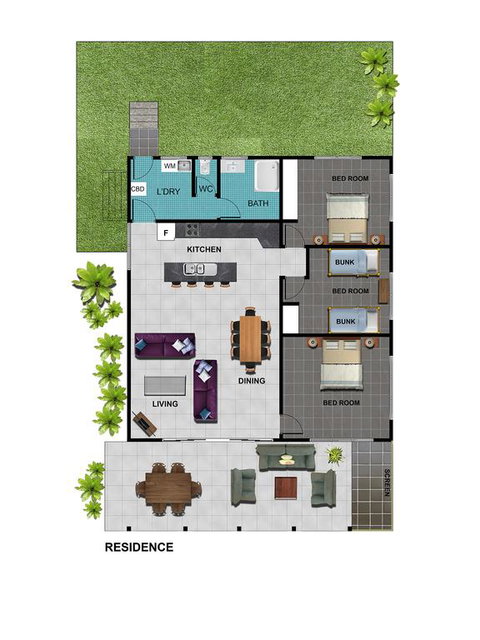 King Reef Beach House - Surfers Paradise Gold Coast 3
