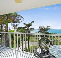 Views of Moreton Island from balcony at Beachside Haven Rickman Pde Woorim - Surfers Paradise Gold Coast
