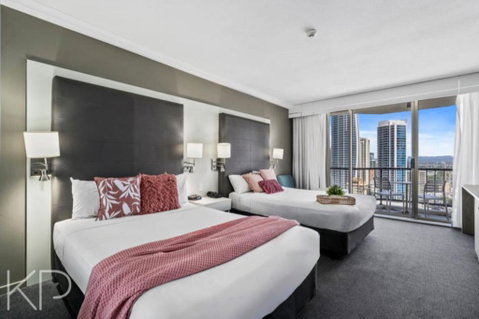 Beach-facing Studio Apt In Surfers Paradise - Surfers Paradise Gold Coast 2