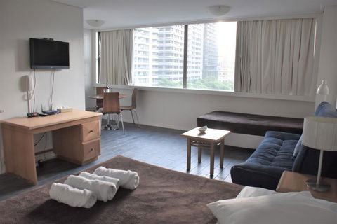 Accommodation Sydney City Centre - Hyde Park Plaza Park View College Street Studio Apartment - Surfers Paradise Gold Coast 0