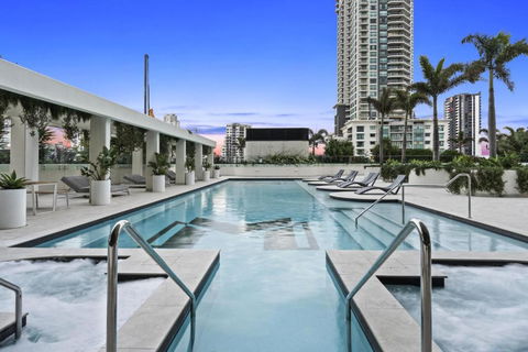 OCEAN Views In Beachside 2-Bedroom Unit - Q Stay - Surfers Paradise Gold Coast 3