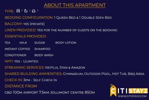 Perfectly Located Modern Apartment - Canberra CBD - Surfers Paradise Gold Coast 2