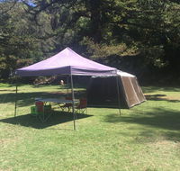 Basin Ku-ring-gai Campsite Set Up