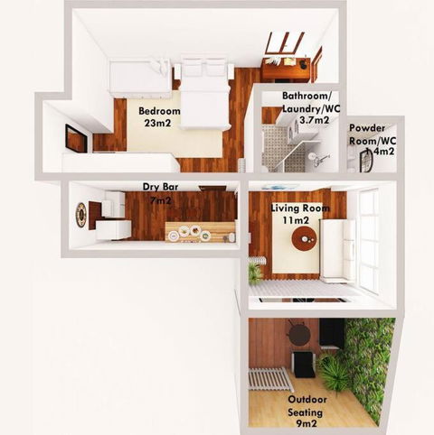 Sandy Bay Escape - Surfers Paradise Gold Coast 1