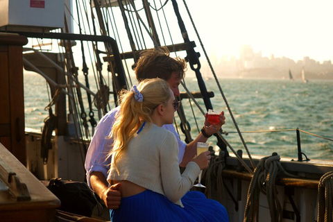 Sydney Harbour Tall Ship Wine & Canapes Evening Cruise - Surfers Paradise Gold Coast 1